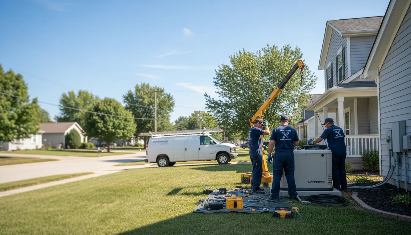 Generator Installation in Moreauville, LA near me